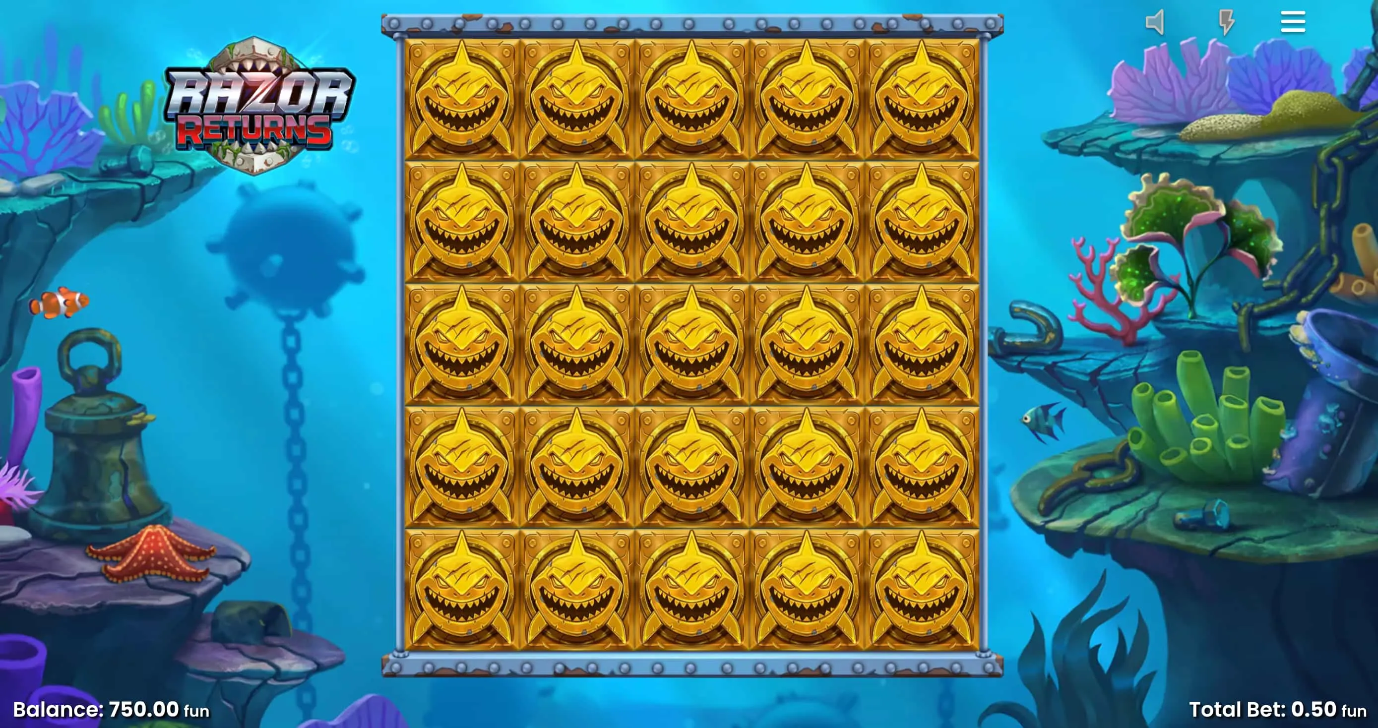 Razor Returns Demoversion von Push Gaming